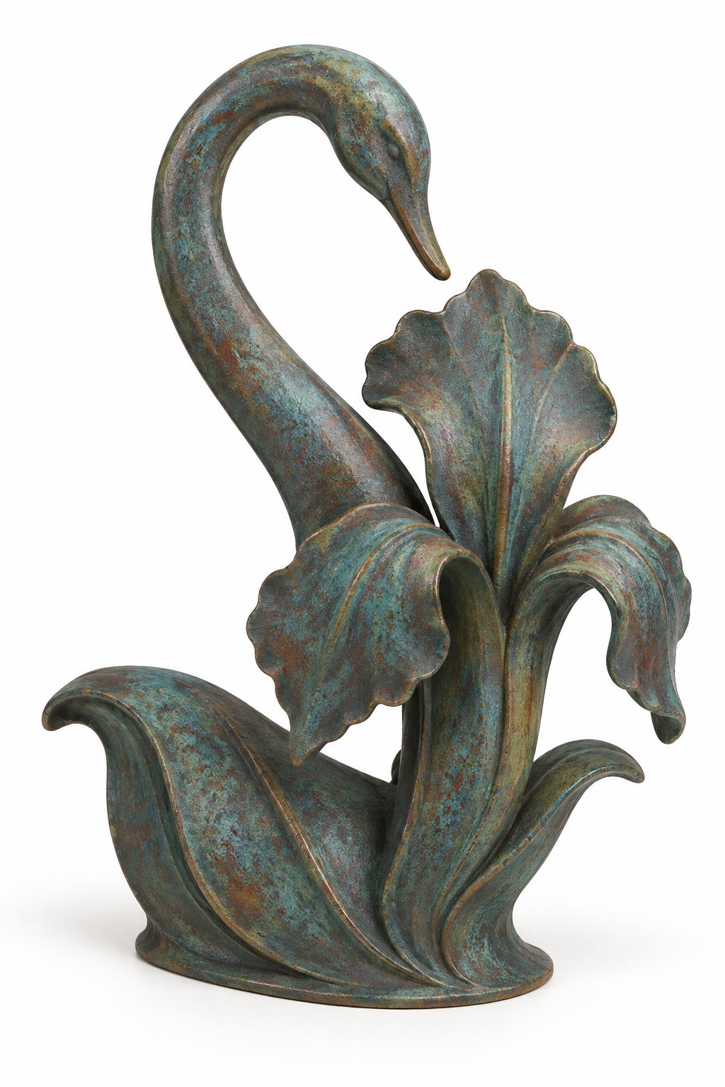 Iris Swan Neck Sculpture