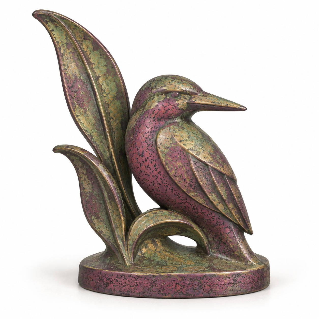 Reed Kingfisher Sculpture