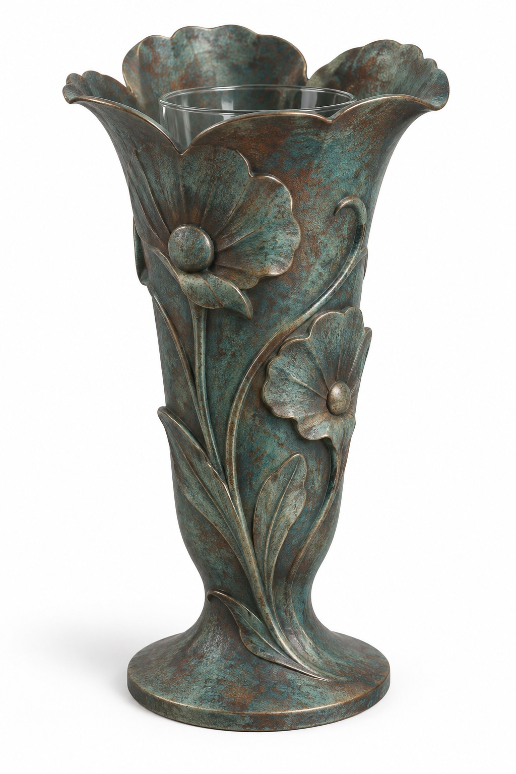 Poppy Trumpet Vase