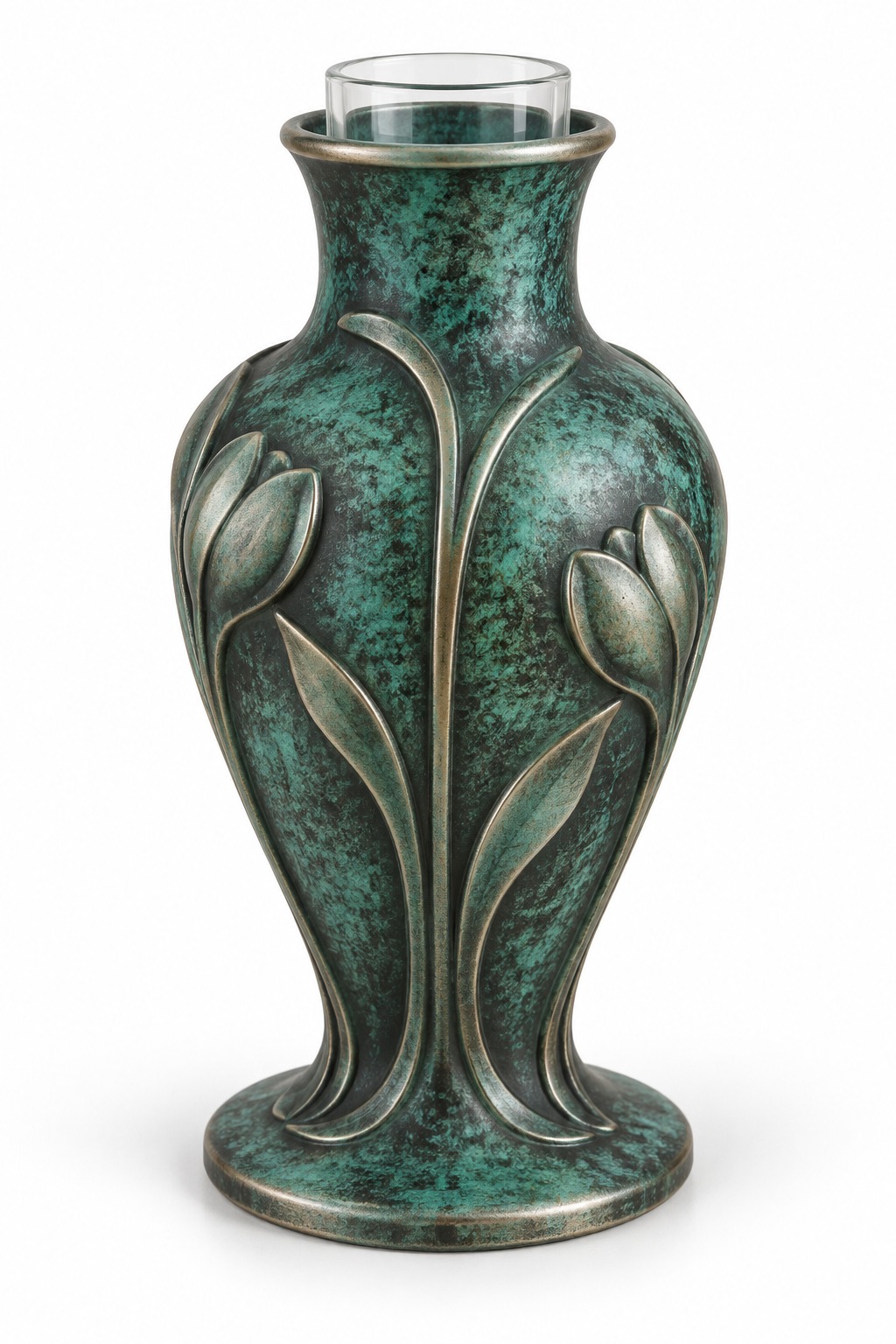 Reed Ribbed Bud Vase