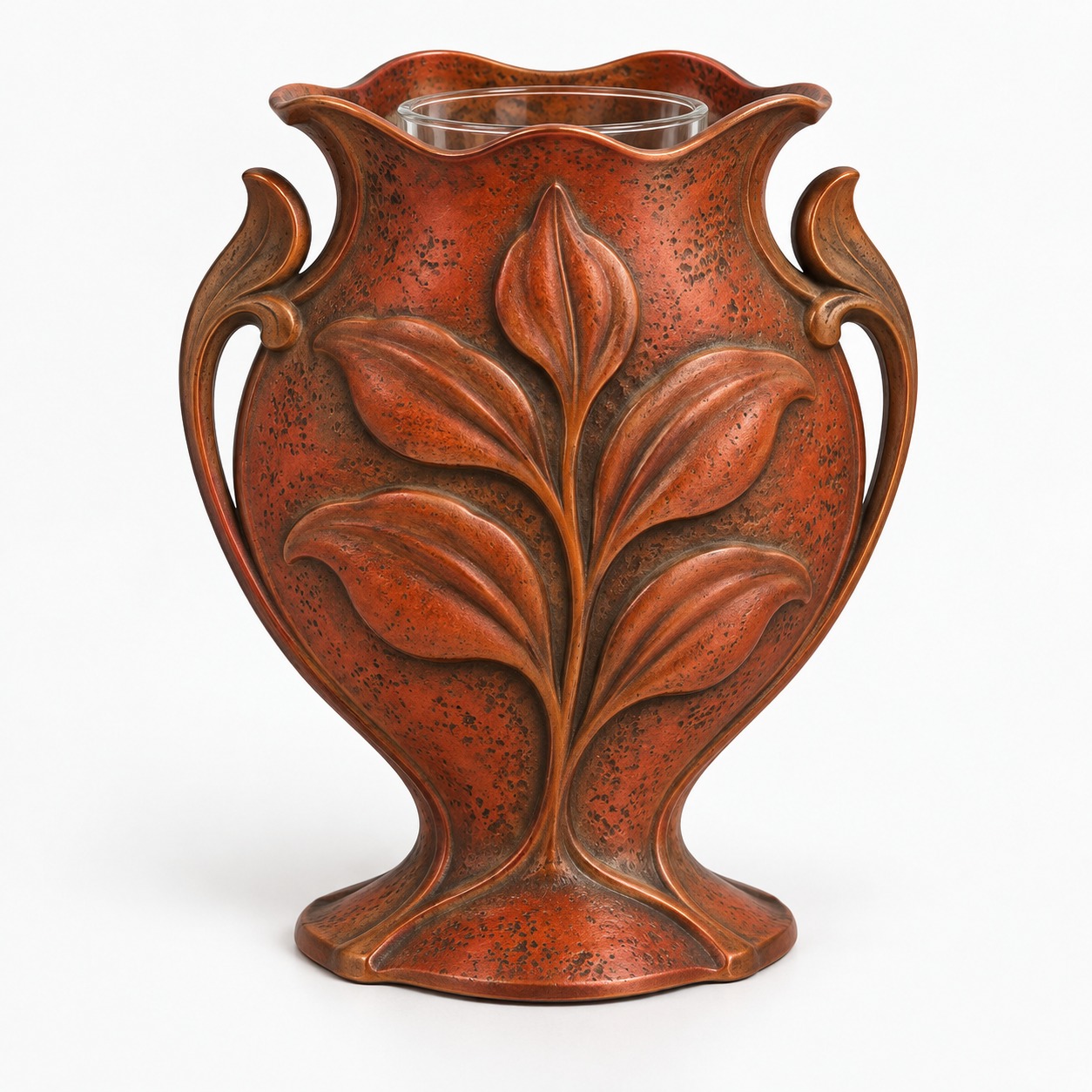 Fern Shield Vase