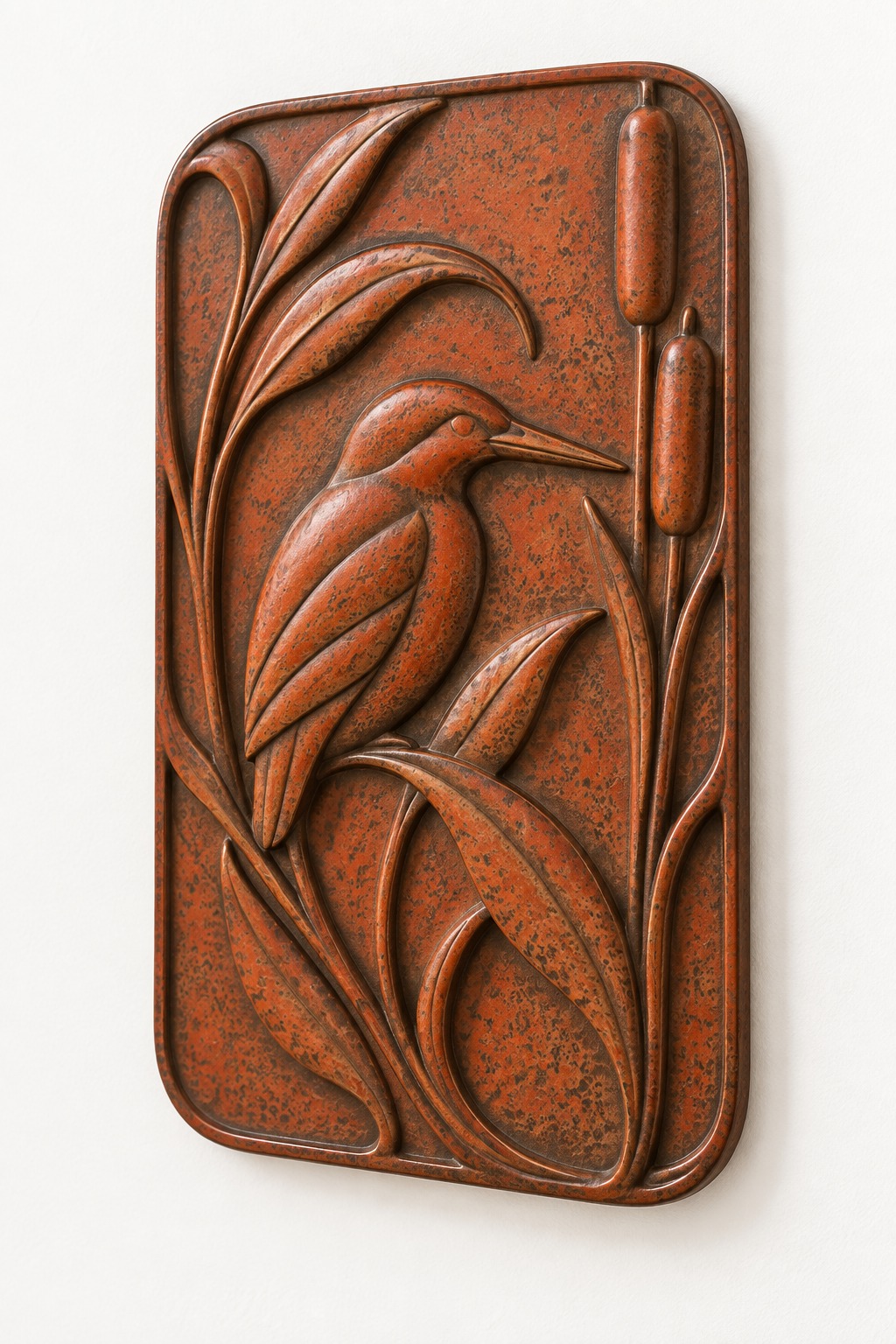 Reed Bird Wall Panel