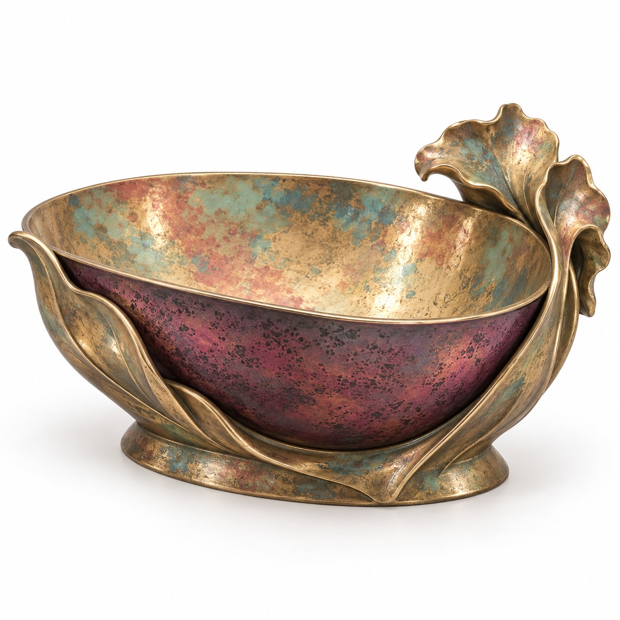 Iris Cradle Bowl