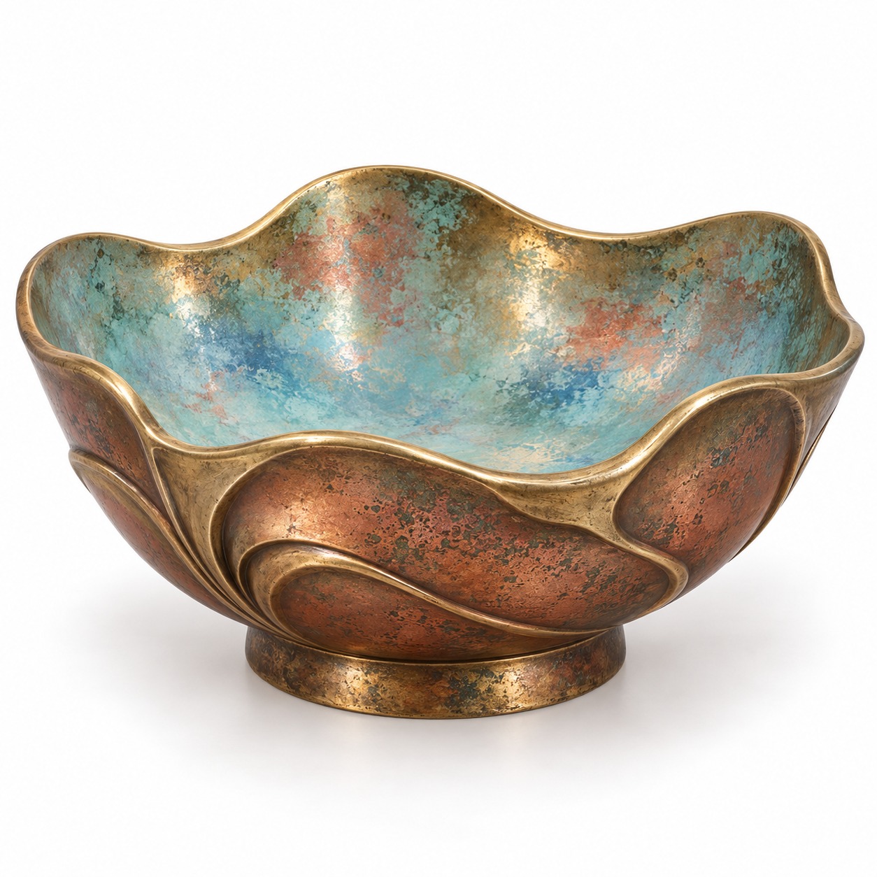 Wave Crown Bowl