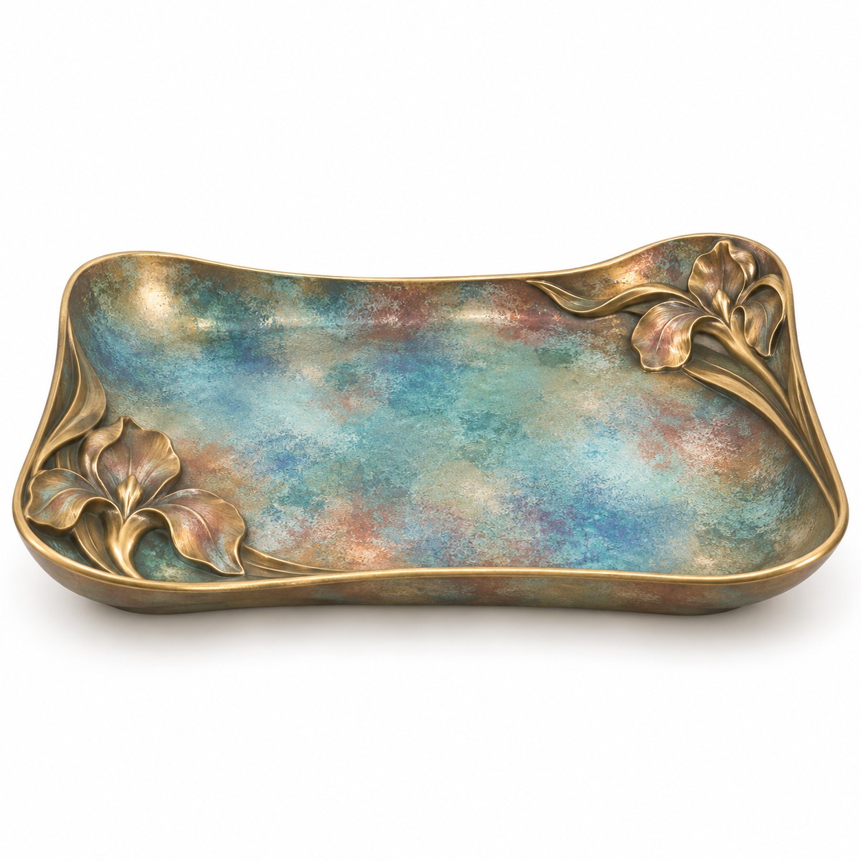 Iris Lagoon Tray