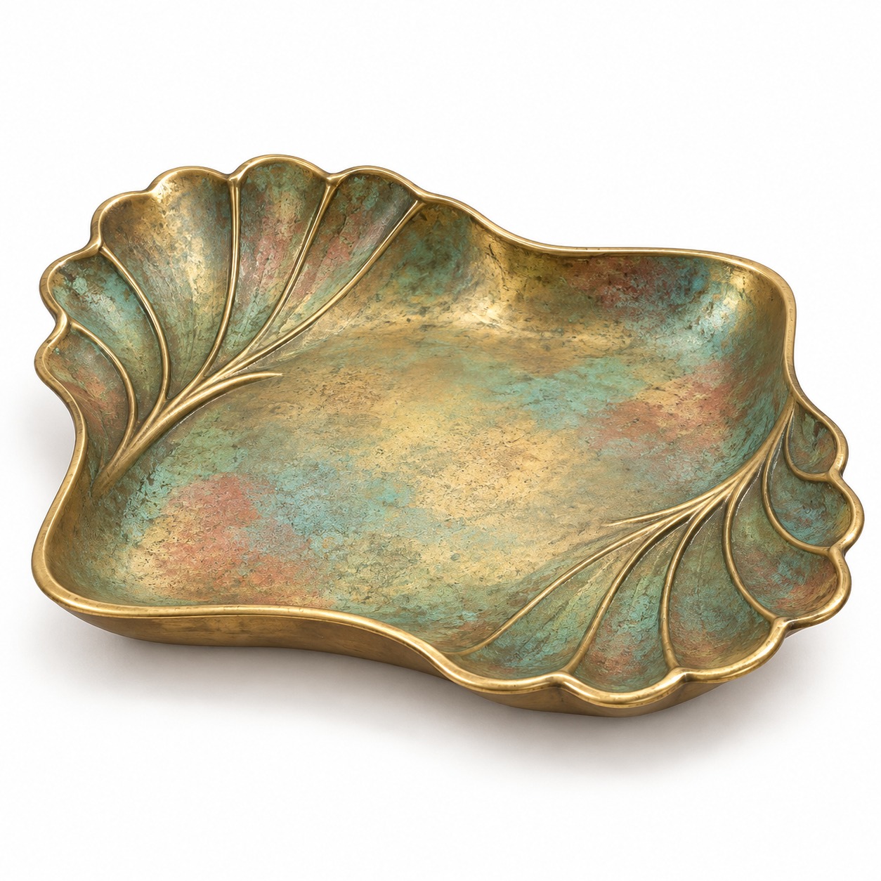 Ginkgo Square Platter