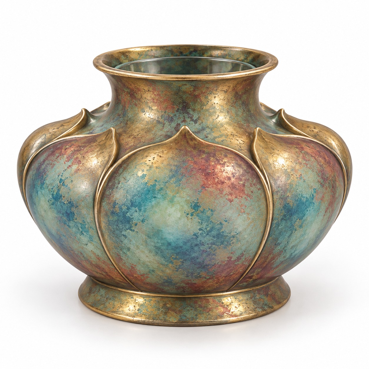Lotus Shoulder Vase