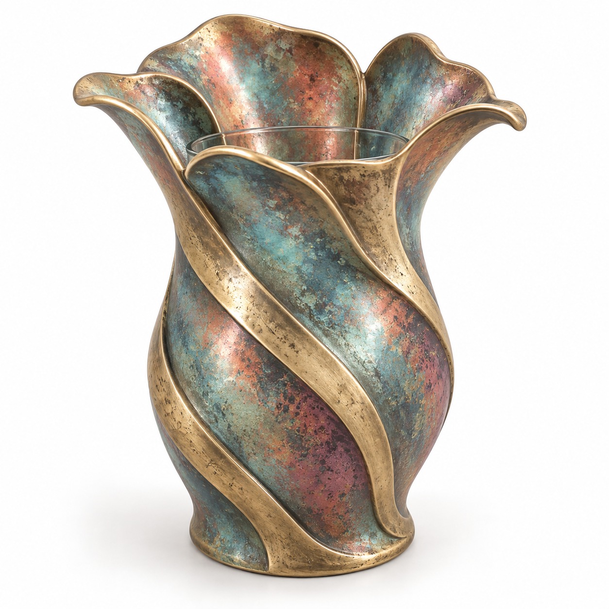 Shell Spiral Vase