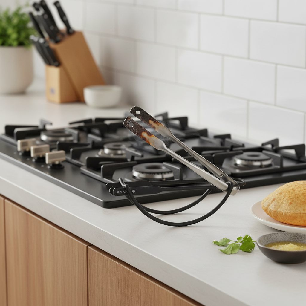 Roti Chimta Cradle Rest — MS wire · Cradle loop, XANVOR, Moradabad