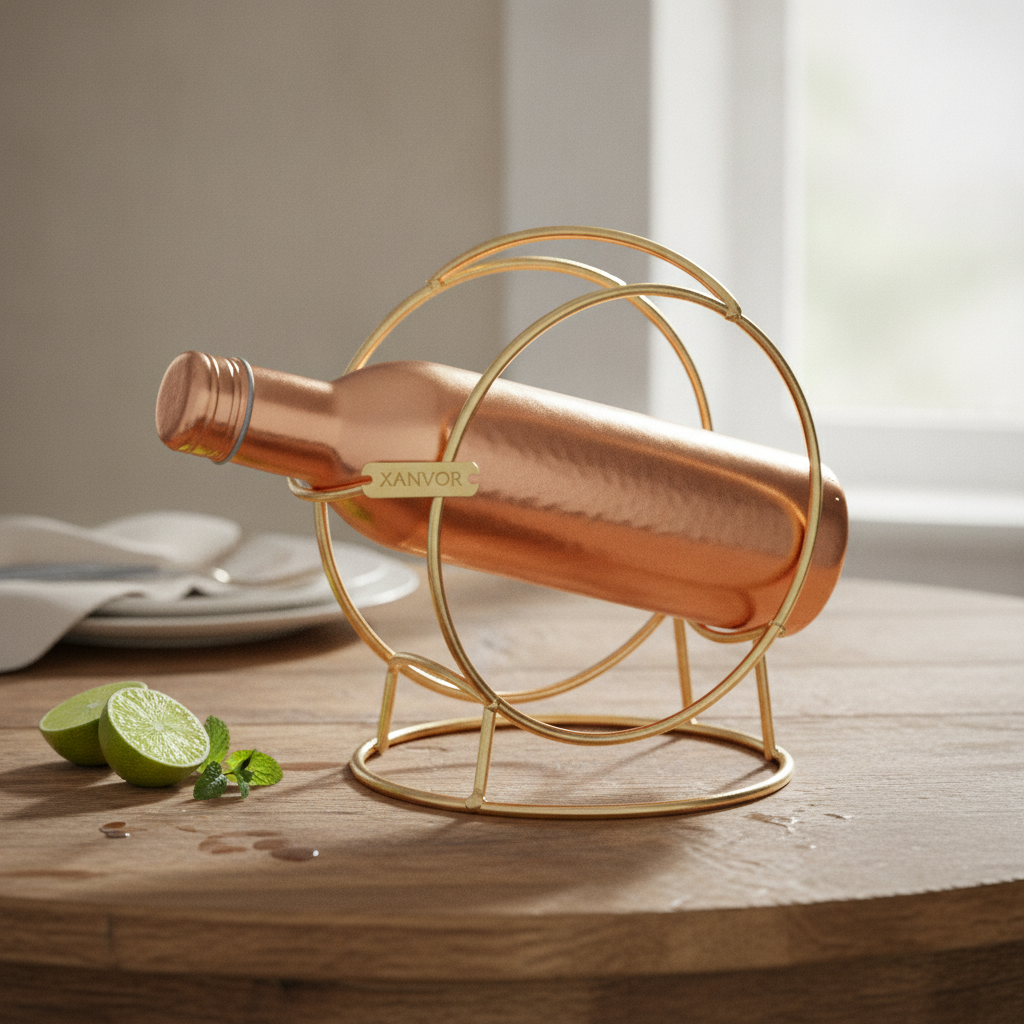 Dining Water Bottle Wire Holder — MS wire · Single ring, XANVOR, Moradabad